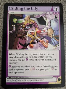 Gilding the Lily  Furoticon single card