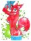 Red Fox Vixen color print